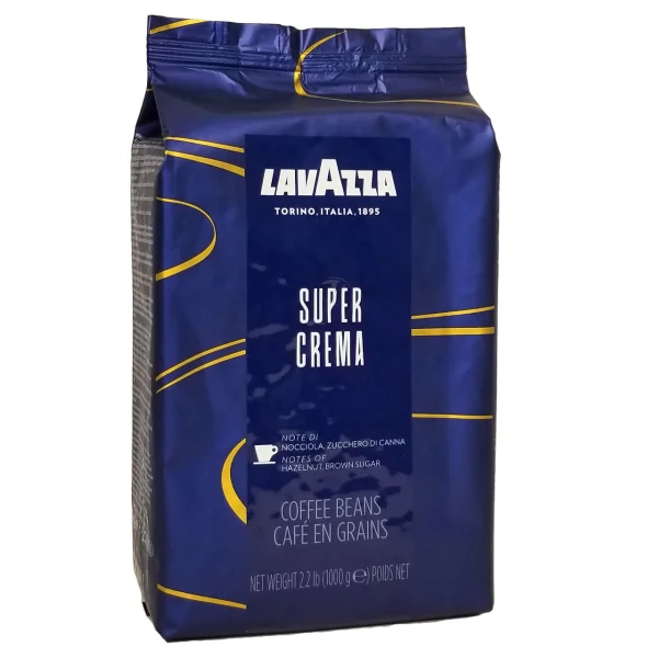 Кава в зернах Lavazza super crema blue 1кг - 1