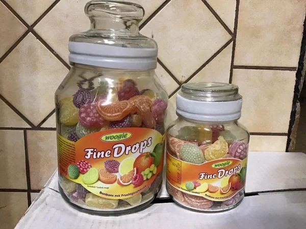 Льодяники (конфети) woogie fine drops (дрібні краплі) мікс фруктовий австрія 300 г - 1