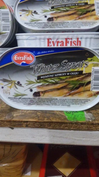 Шпроти в олії winter sprats wedzone szproty w oleju 170h. - 1