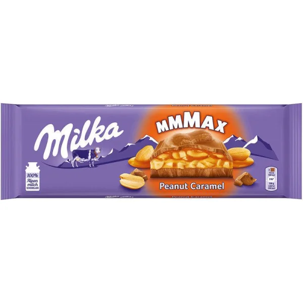 Шоколад Milka Peanut Caramel 300 г. Швейцария - 1