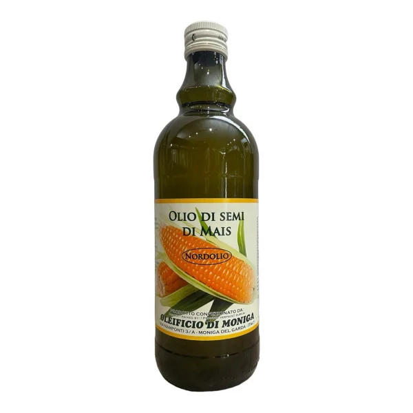 Олія кукурудзяна першого холодного пресування Olio di semi di mais Nordolio 1 л. - 1