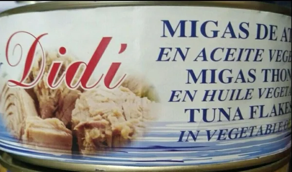 Тунець шматковий Didi migas в олії 900г - 1