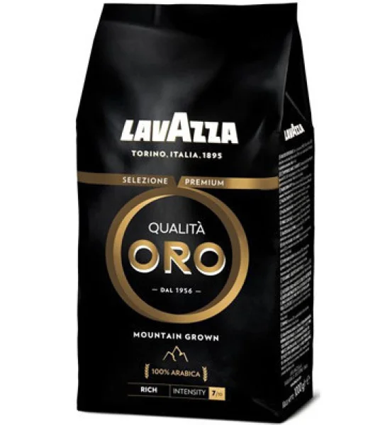 Кава в зернах Lavazza qualita oro mountain grown 1кг - 1