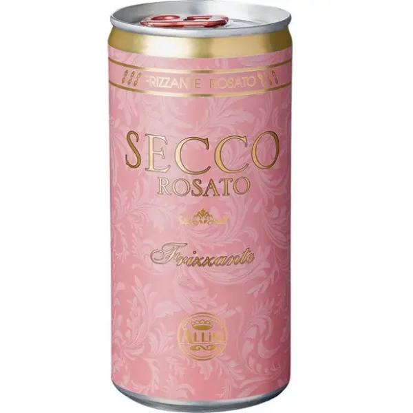 ШАМПАНСЬКЕ ВИНО ІГРИСТЕ РОЖЕВЕ СЕККО ФРИЗАНТЕ АЛЛИНИ FRIZZANTE SECCO ROSATO TROCKEN ALLINI 0.2 Л НІМЕЧЧИНА - 1