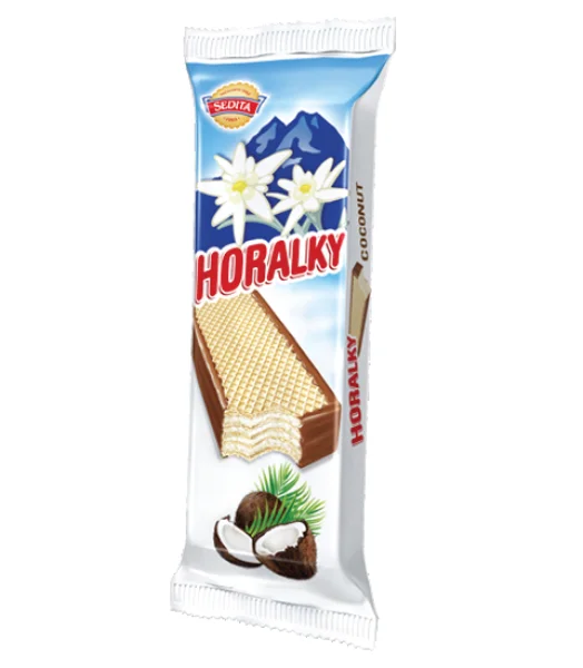 Вафельки goralki  Goralki кокосові 50 г горалки - 1