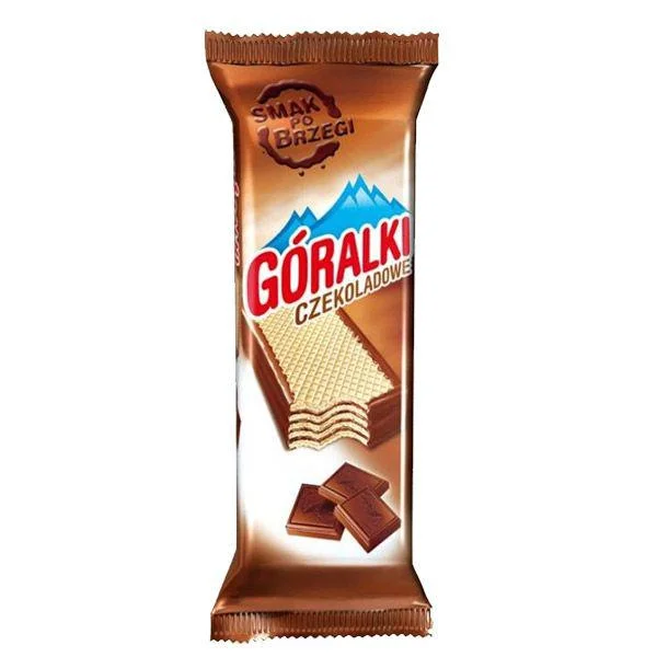 Вафлі goralki  Goralki шоколадні 50 г горілки - 1
