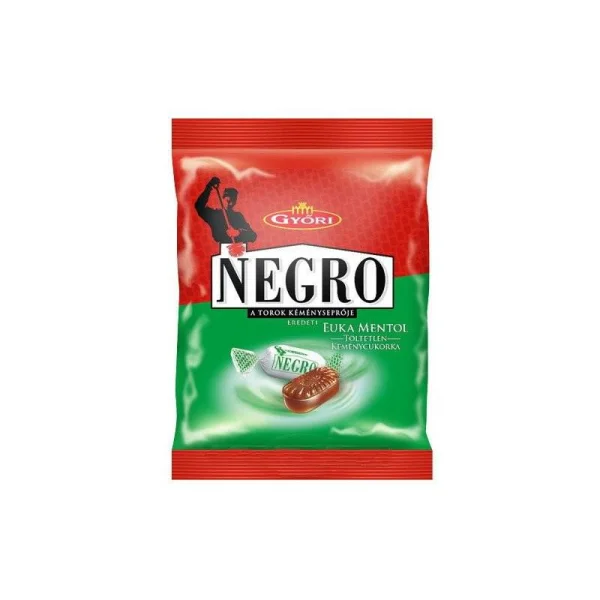 Льодяники Gyori Negro mentol Негро Евкаліпт ментол 79г - 1