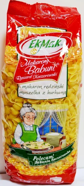 Макарони мушля EkMak ekmak makarony babuni 1 кг - 1