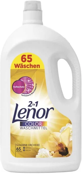 Гель для прання lenor detergent 3,3 л золота орхідея ( 60 стірок ) - 1