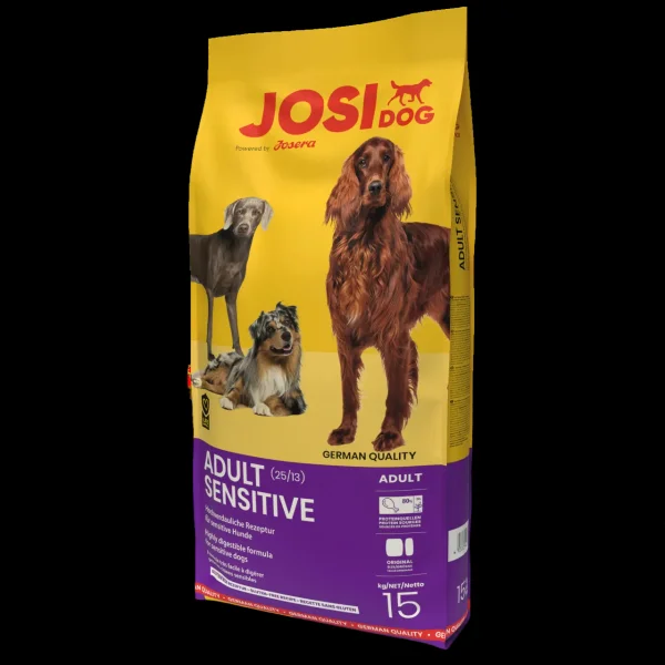 Сухий корм Josera для собак з чутливим травленням josera josidog adult sensitive, з м'ясом домашньої птиці, 15 кг - 1