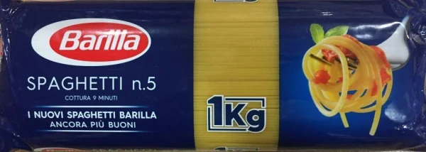 Макарони barilla Barilla no3 spaghetti, 1 кг - 1