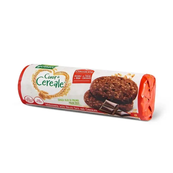 Печиво Gullon Cuor di Cereale Cioccolato, 300 г (Іспанія) - 1