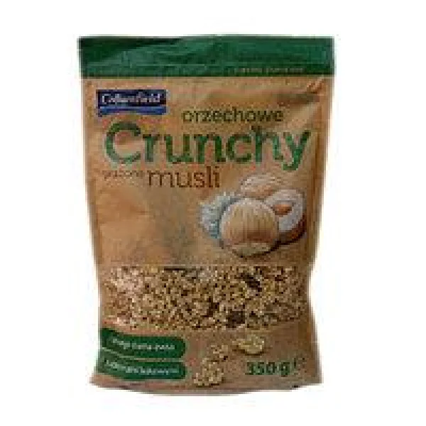 Кранчі мюслі Crownfield crownfield crunchy — з горіхами 350 г - 1