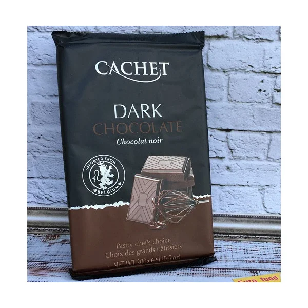 Шоколад Cachet Dark 300 г. (Бельгія) - 1