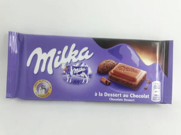 Шоколад milka Milka dessert au chocolat 100 г. - 1