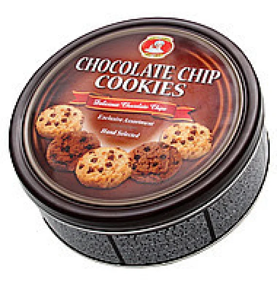 Печиво асорті Patisserie Matheo зі шматочками шоколаду chocolate chip cookis patisserie matheo, 454 г, ж/б - 1