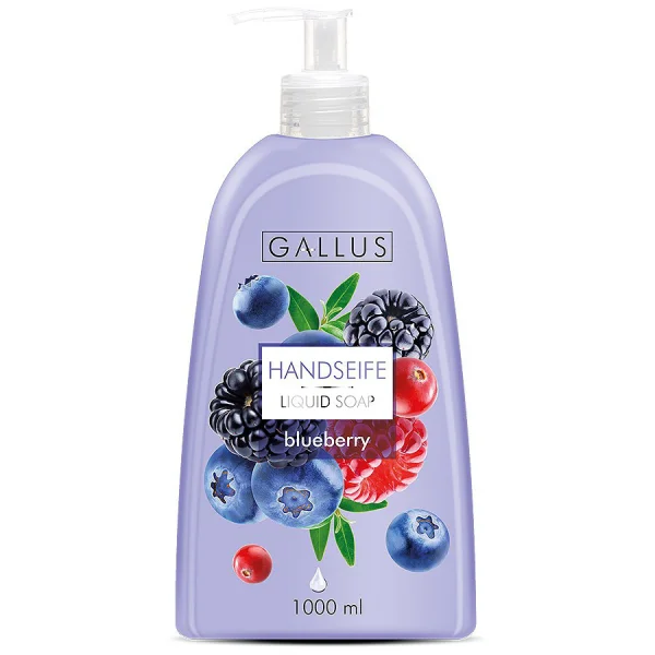 Рідке мило Gallus gallus blueberry чорниця 1 л - 1