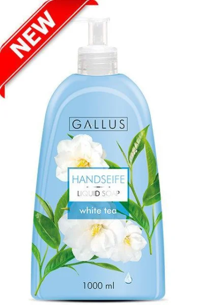 Рідке мило Gallus gallus white tea білий чай 1 л - 1